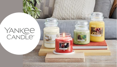 Testez gratuitement la grande bougie parfumée de Yankee Candle