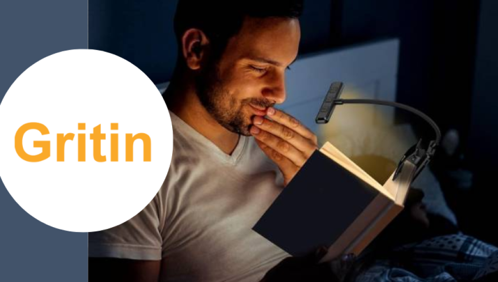 Testez gratuitement la lampe de lecture de Gritin