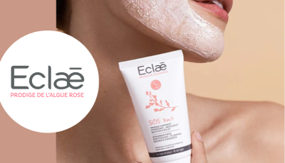 Testez gratuitement le masque gommant hydratant SOS 3 en 1 de Eclae