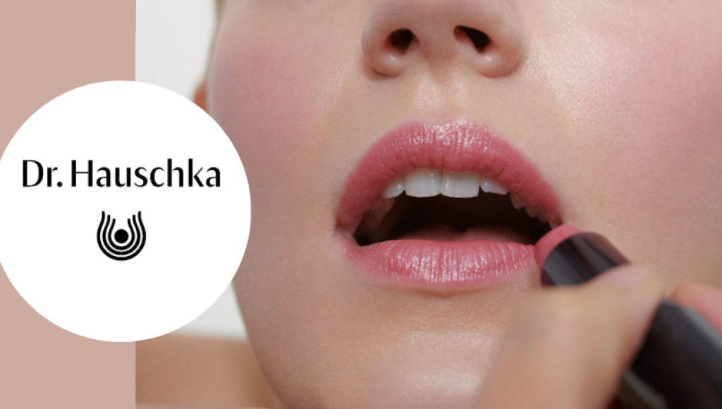Testez gratuitement le rouge à lèvres mandevilla de Dr. Hauschka