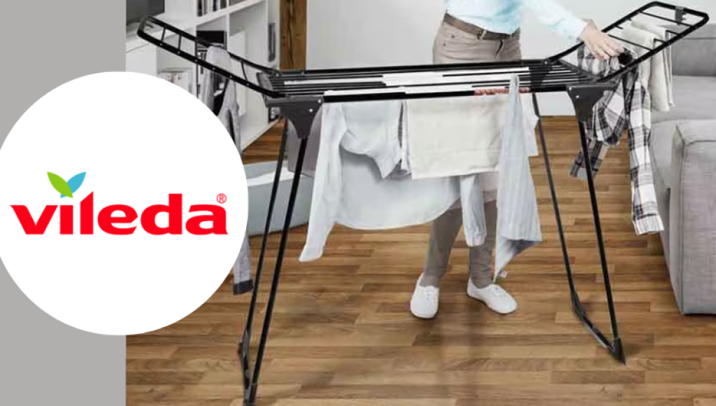 Testez gratuitement le séchoir king ultimate black indoor clothes airer de Vileda