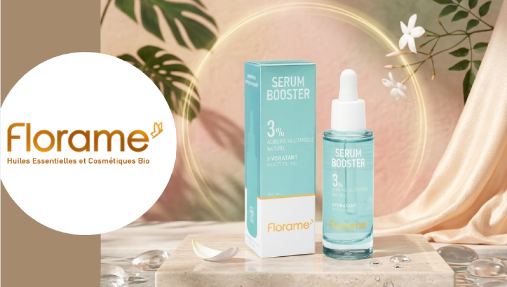 Testez gratuitement le sérums booster hydratant bio de Florame