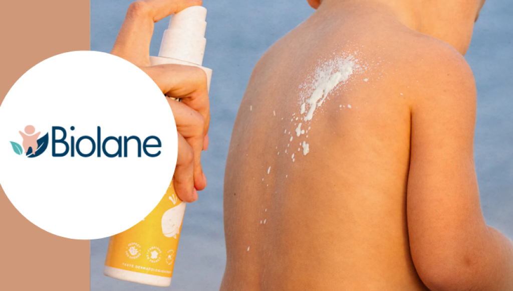 Testez gratuitement le spray solaire de Biolane