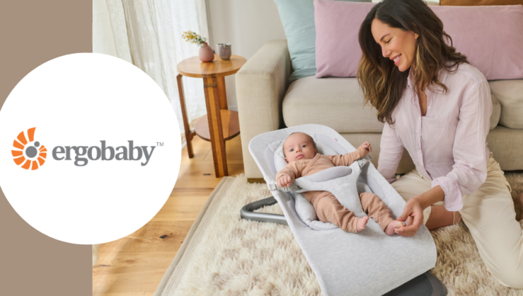Testez gratuitement le transat bébé 3-en-1 Evolve de Ergobaby