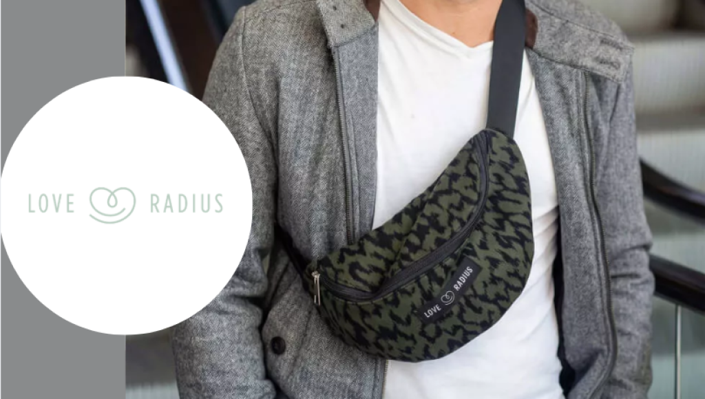 Testez gratuitement la banana bag de Love Radius