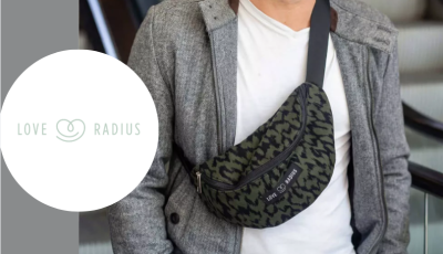 Testez gratuitement la banana bag de Love Radius