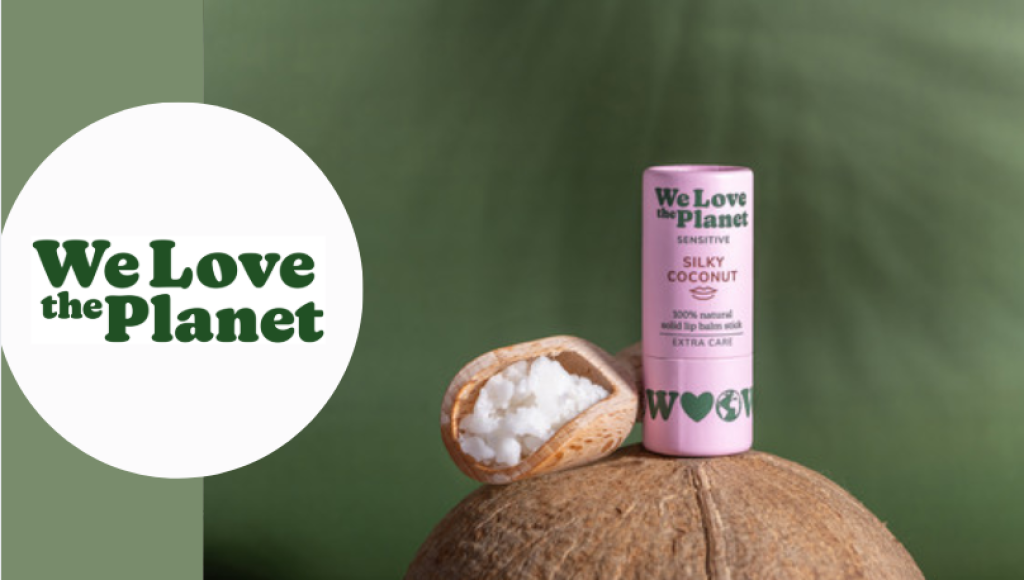 Testez gratuitement le baume à lèvres 100% naturel Silky Coconut de We Love The Planet