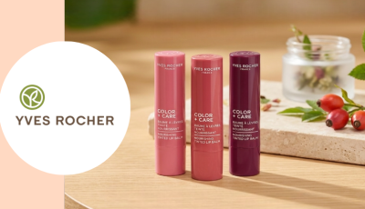 Testez gratuitement le baume à lèvres CC teinté nourrissant de Yves Rocher