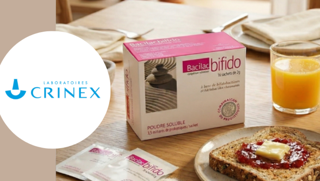 Testez gratuitement le complément alimentaire BACILAC Bifido de Crinex