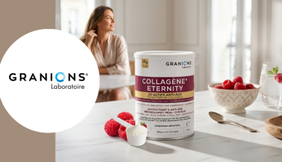 Testez gratuitement le complément alimentaire collagène Eternity de Granions