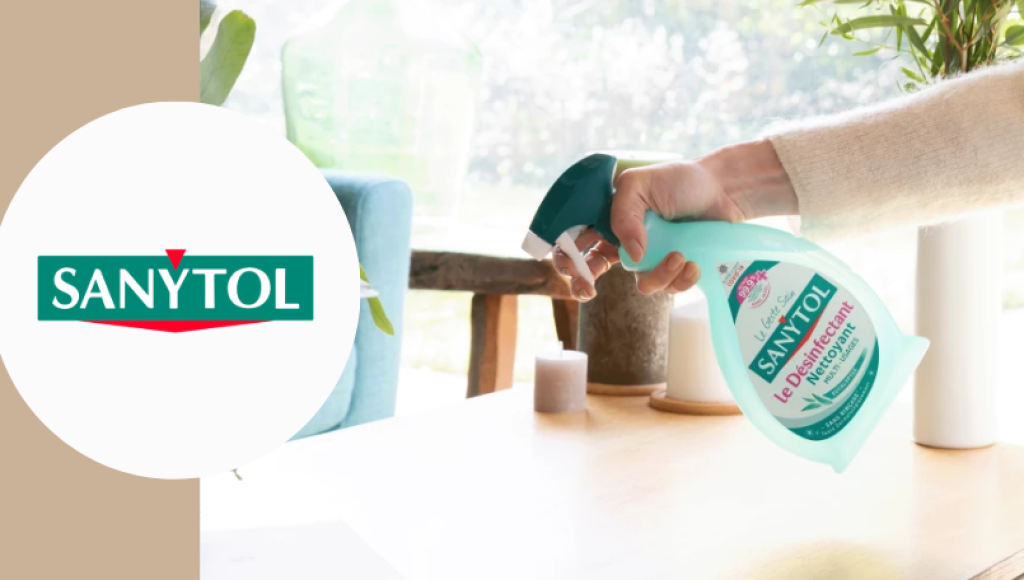 Testez gratuitement le désinfectant nettoyant multi-usages de Sanytol