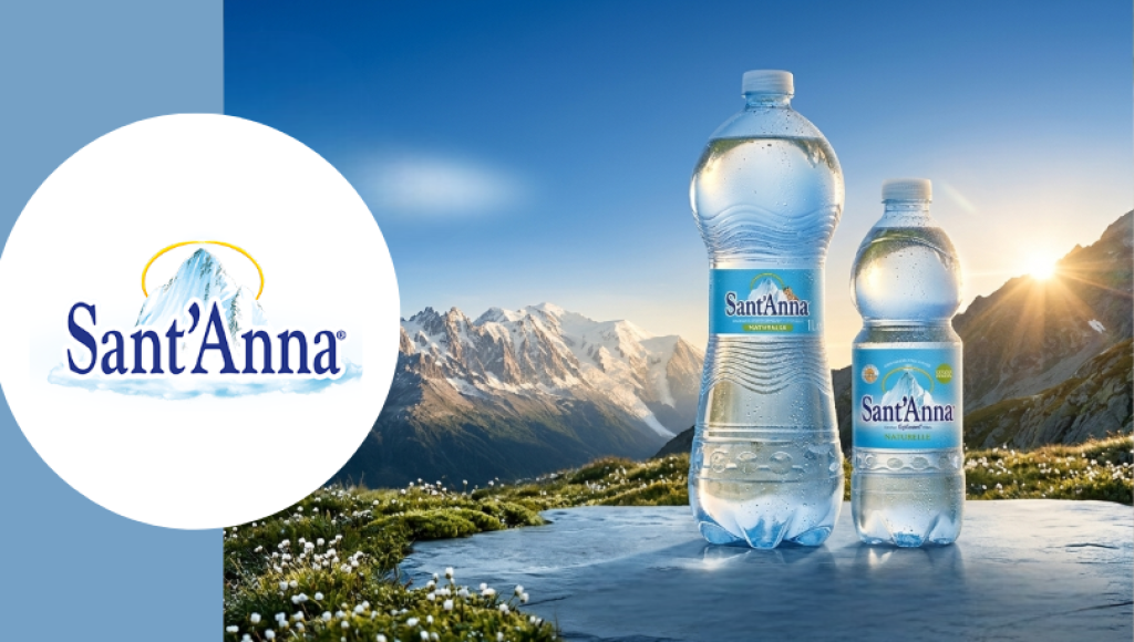 Testez gratuitement l\'eau minérale naturelle 0.5L et 1L de Sant’Anna