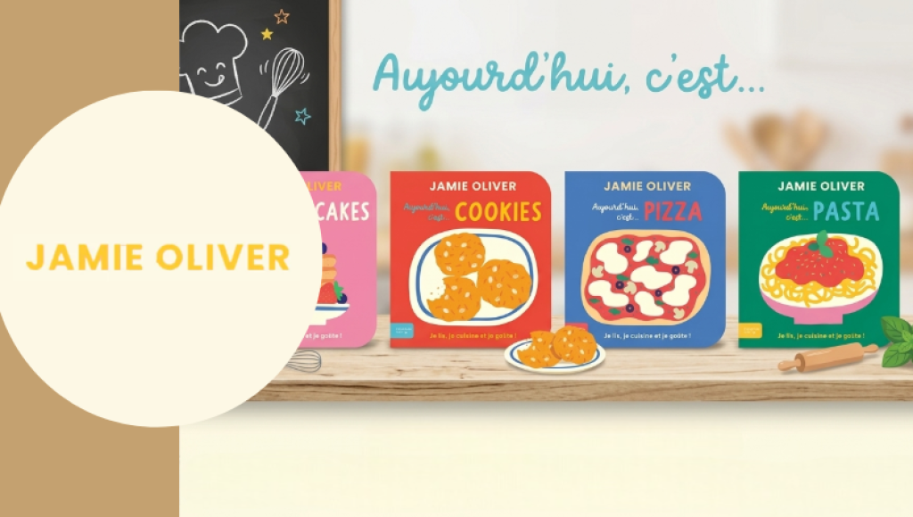 Testez gratuitement les livres de cuisines pour enfants de Jamie Oliver
