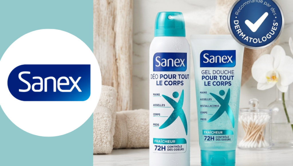 Testez gratuitement la nouvelle gamme pour tout le corps de SANEX