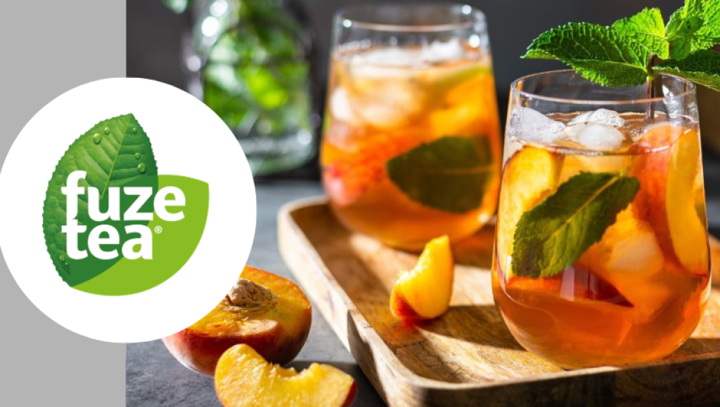 Testez gratuitement les nouvelles saveurs Fuze Pêche Rose Sans Sucres et Citron Citronnelle de Fuze Tea