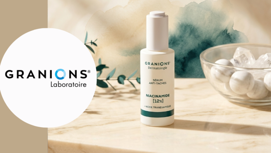 Testez gratuitement le sérum anti-taches niacinamide 12% de Granions Laboratoire