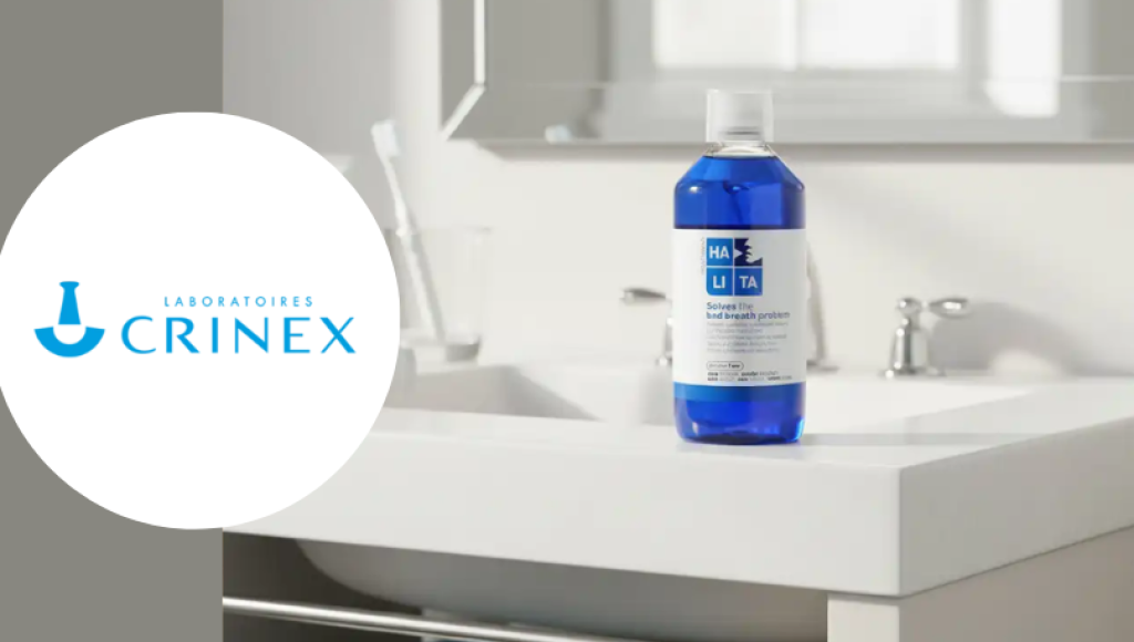 Testez gratuitement le bain de bouche HALITA de Crinex
