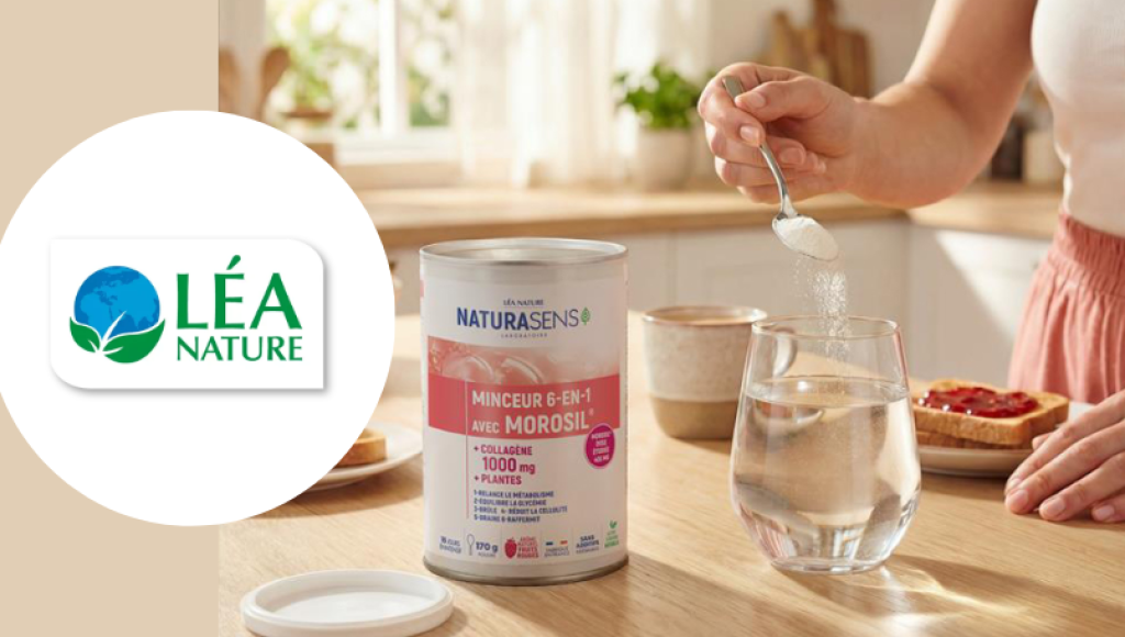 Testez gratuitement le complément Minceur 6-en-1 avec MOROSIL de Léa Nature