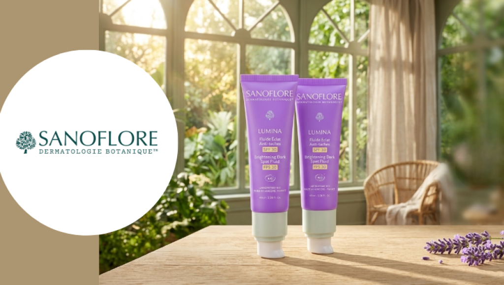 Testez gratuitement le fluide eclat anti-taches SPF30 LUMINA de Sanoflore