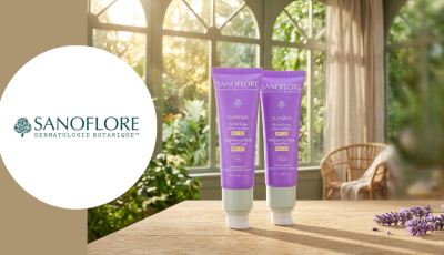 Testez gratuitement le fluide eclat anti-taches SPF30 LUMINA de Sanoflore