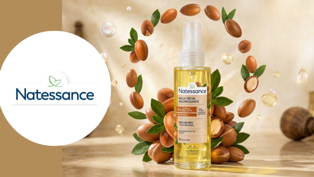 Testez gratuitement l\'huile capillaire fortifiante de Natessance