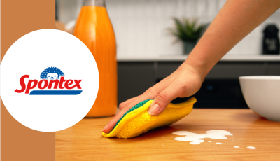 Testez gratuitement le kit flex & wash de Spontex