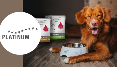 Testez gratuitement la nourriture pour chien de PLATINUM