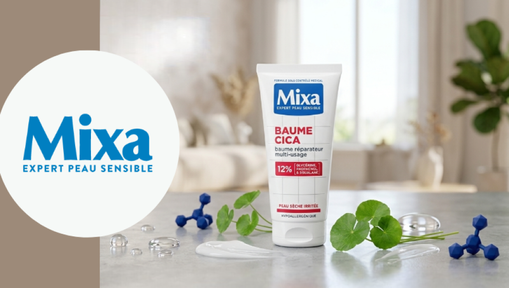 Testez gratuitement le nouveau baume cica de Mixa