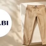 Testez gratuitement le pantalon homme tapered fit beige de Kiabi