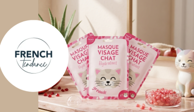Testez gratuitement le masque visage hydratant chat grenade de French Tendance