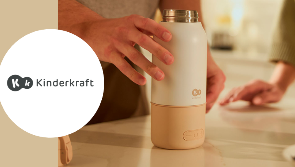 Testez gratuitement le chauffe-biberon 2-en-1 GAJA de Kinderkraft