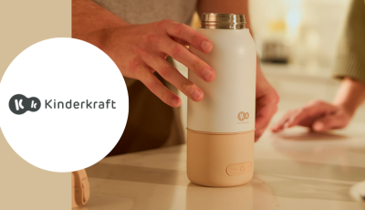 Testez gratuitement le chauffe-biberon 2-en-1 GAJA de Kinderkraft