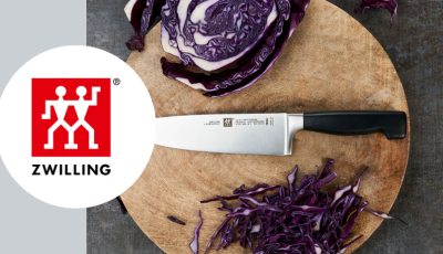 Testez gratuitement le couteau VIER STERNE de Zwilling