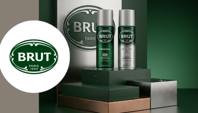 Testez gratuitement le déodorant spray de BRUT