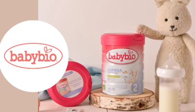 Testez gratuitement le lait infantile Caprea 2ème âge de Babybio