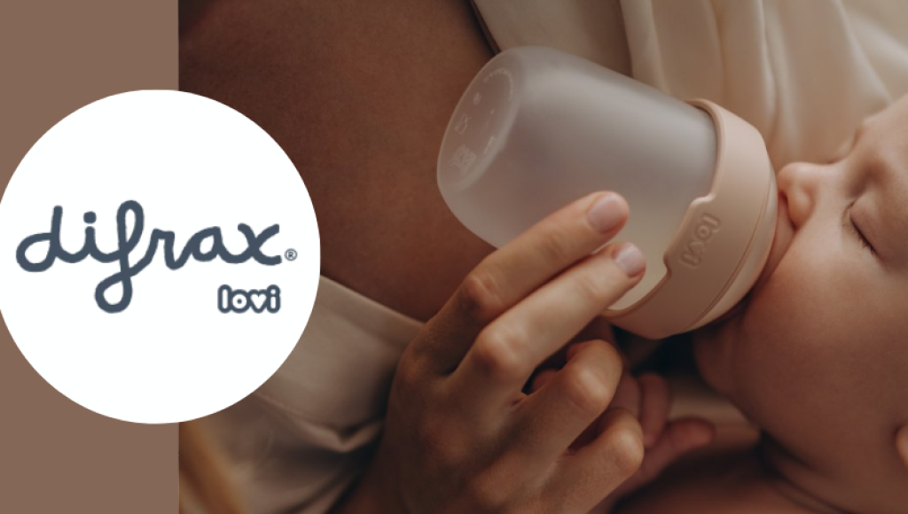 Testez gratuitement le biberon MAMMAFEEL de Difrax LOVI