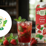 Testez gratuitement la boisson fraise menthe de Jardin BiO étic