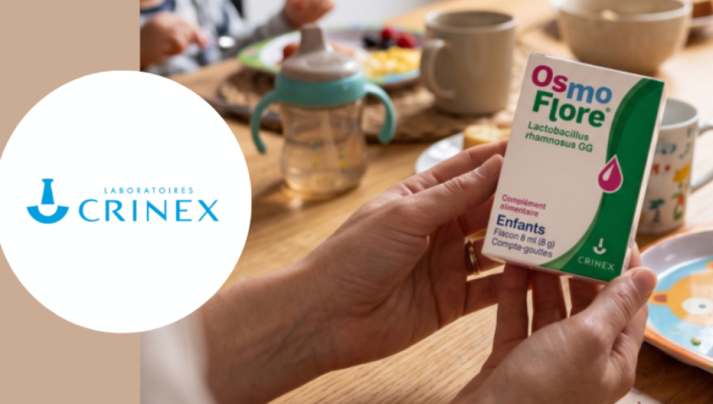 Testez gratuitement la solution probiotique Osmoflore Enfants de Crinex