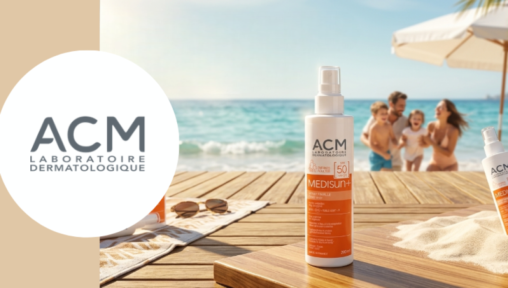 Testez gratuitement le spray famille Medisun+ d\'ACM Laboratoire Dermatologique
