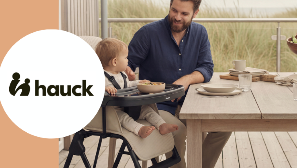 Testez gratuitement la chaise haute Sit N Go de Hauck
