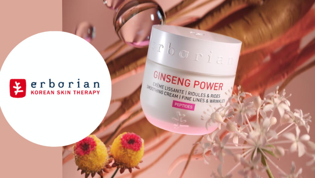 Testez gratuitement la crème visage lissante & anti-rides Ginseng Power de Erborian