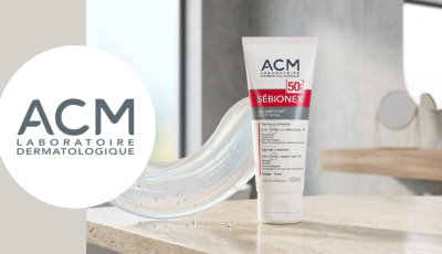 Testez gratuitement le gel matifiant SPF 50+ Sébionex d\'ACM Laboratoire Dermatologique