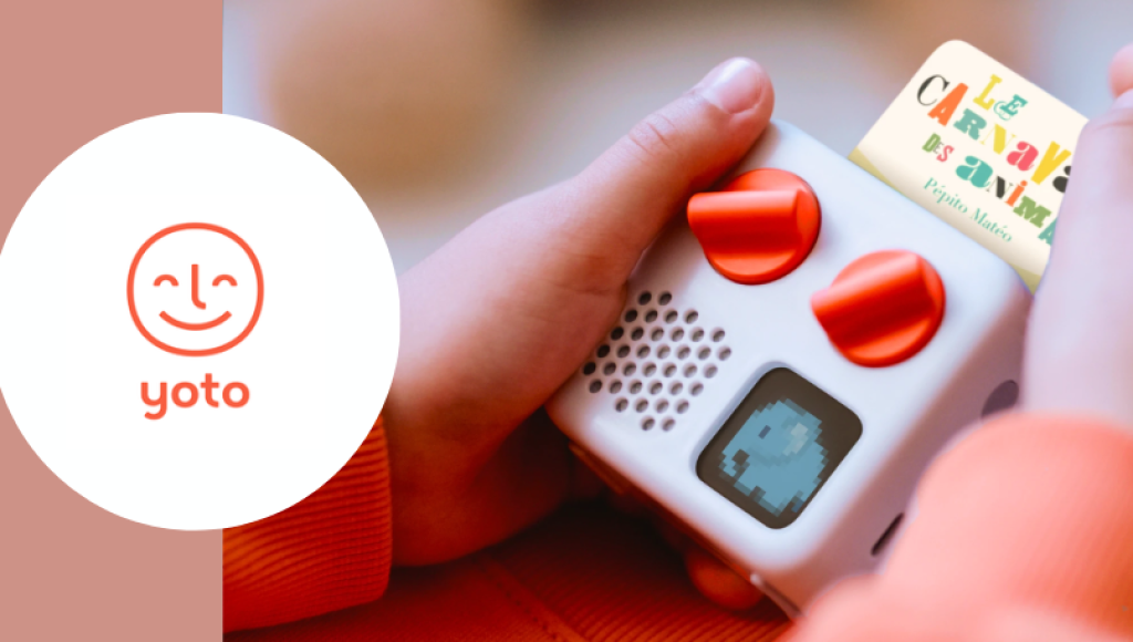 Testez gratuitement le lecteur audio nomade pour enfants de Yoto Mini