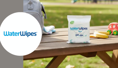 Testez gratuitement les lingettes sensitive+ On The Go - à emporter pour peaux sensibles de WaterWipes
