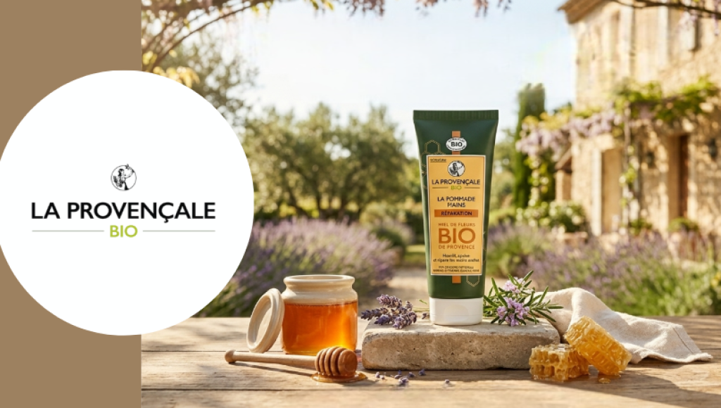 Testez gratuitement la pommade mains réparation au miel de fleurs bio de La Provençale