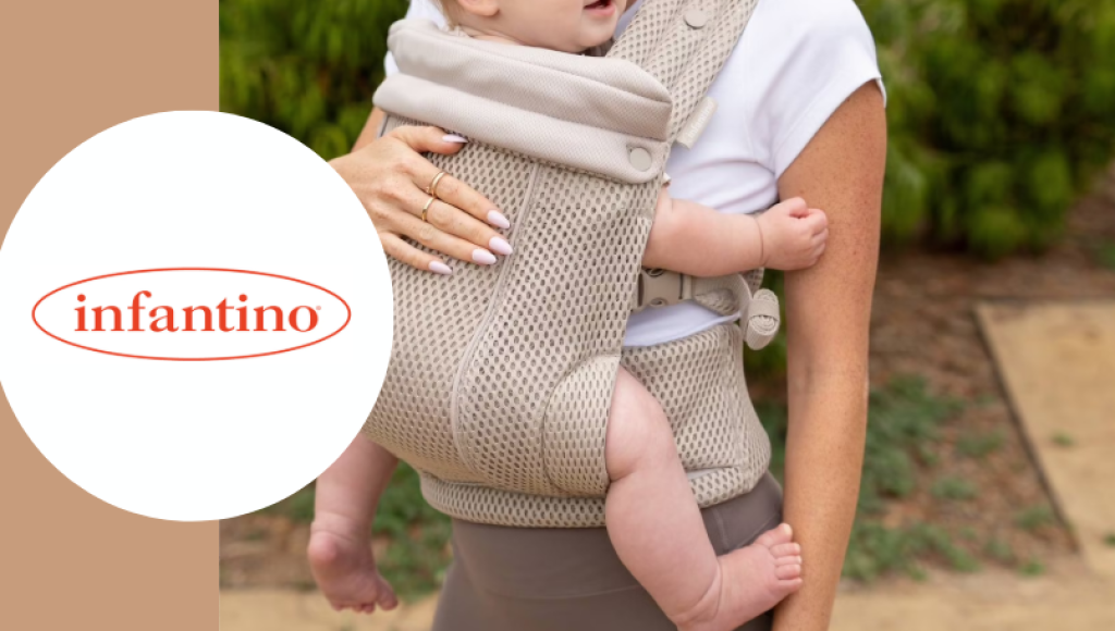 Testez gratuitement le porte-bébé Honey Blossom de Infantino