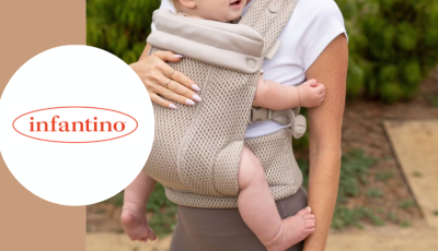 Testez gratuitement le porte-bébé Honey Blossom de Infantino