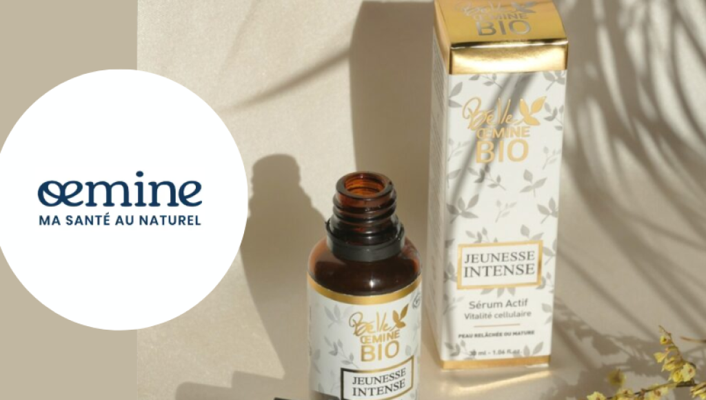 Testez gratuitement le sérum jeunesse vitalité Bio de Oemine Bio
