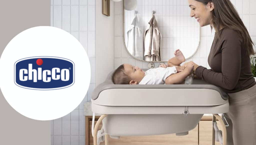 Testez gratuitement le table à langer soft bubble armonia de Chicco