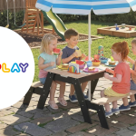 Testez gratuitement la table de pique-nique enfant 3-en-1 d\'Aiyaplay